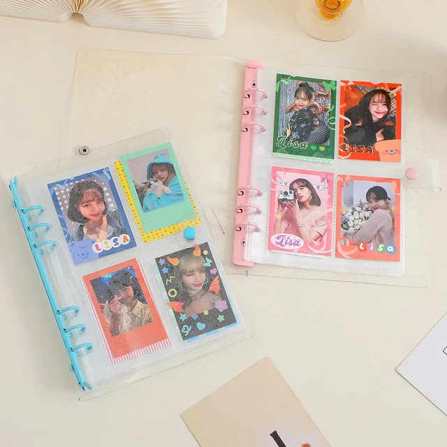 A5 Photocard Binder Kpop Idol Photo Album Collect Book Loose-leaf Scrapbook  Binder Kawaii Stationery Student School Notebook - AliExpress