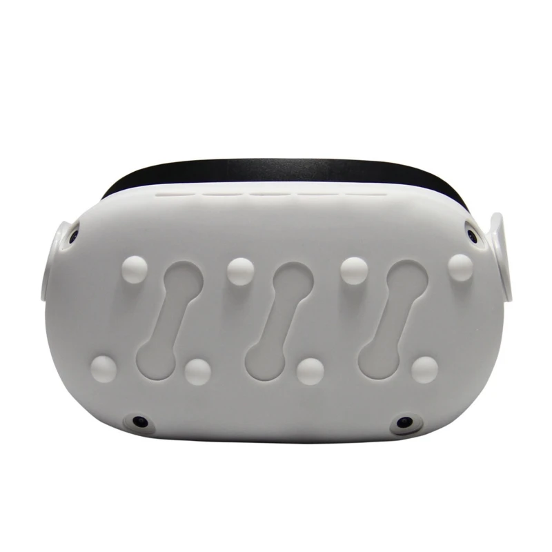 C1Fd Silicone Front Case Protector Virtual Reality Headset Protective Cover Comfortable Vr Housing Shell For Oculus Quest 2