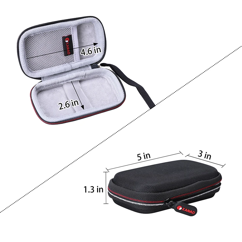 Xanad-hard Case para Sandisk Ssd Viagem Bolsa de Armazenamento Protetora Único Estojo - Imagem 5