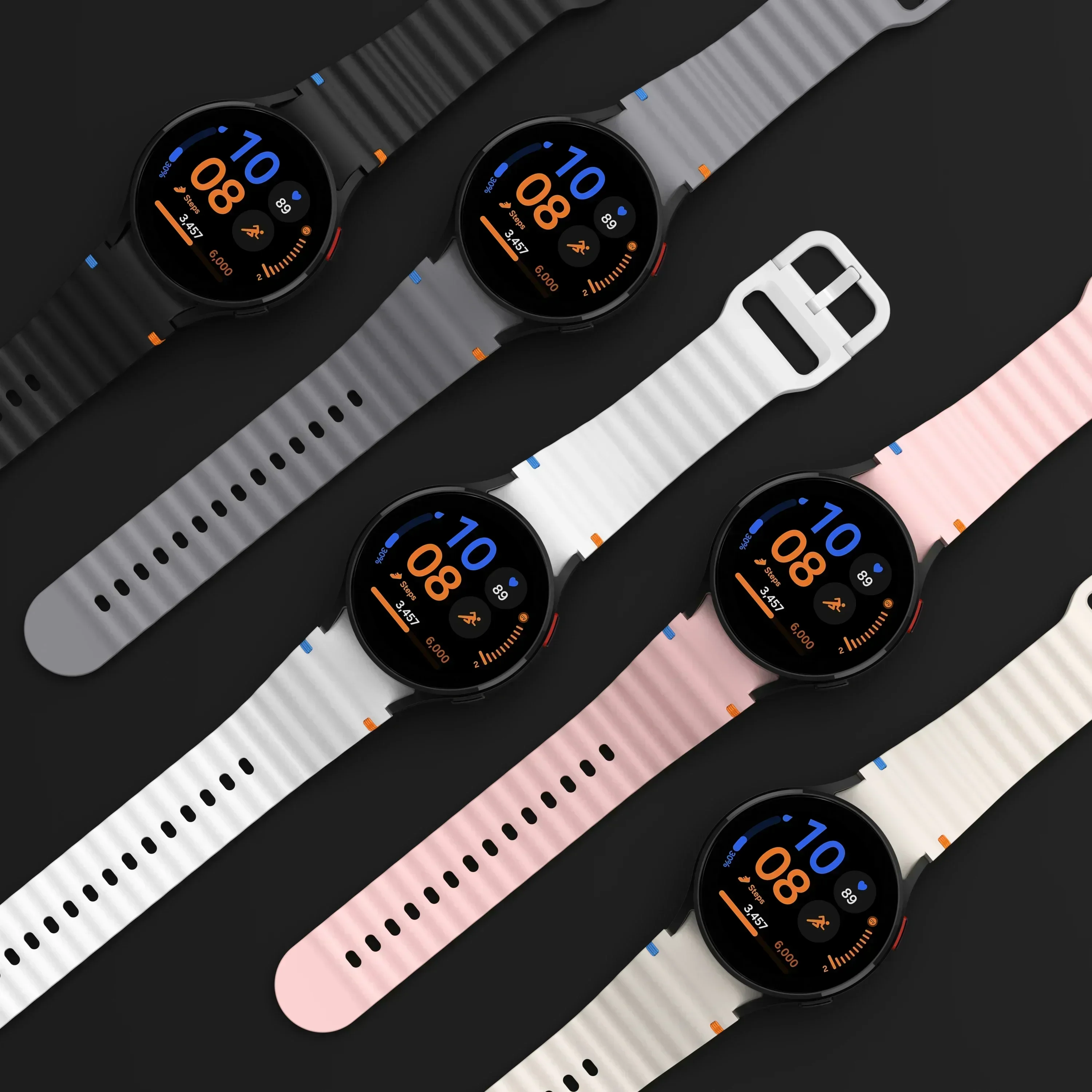 Premium Silicone Band for Galaxy Watch - Versatile Comfort Strap