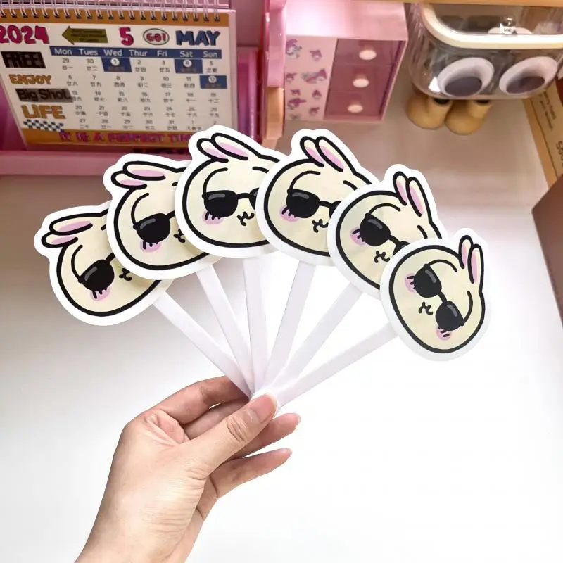 

Chiikawa Fan Kawaii MINISO Cute Hachiware Japanese Anime Usagi Kids Toys Student Classroom Summer Girls Handheld Fan Friend Gift