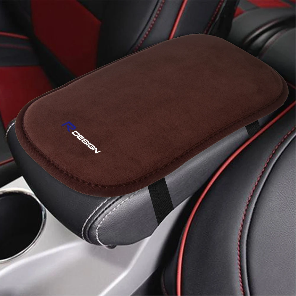 볼보 V40 V50 S40 S80 XC60 S90 XC90 S60 XC40 S60 C40 V90용 자동차 센터 콘솔 패드, 암레스트 시트 박스 커버 보호 패드