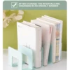 Clear Bag Storage Shelf Divider Acrylic Closet Finishing Divider Purse Handbag Storage Rack Handbag Books Organizer 4 Grids 1