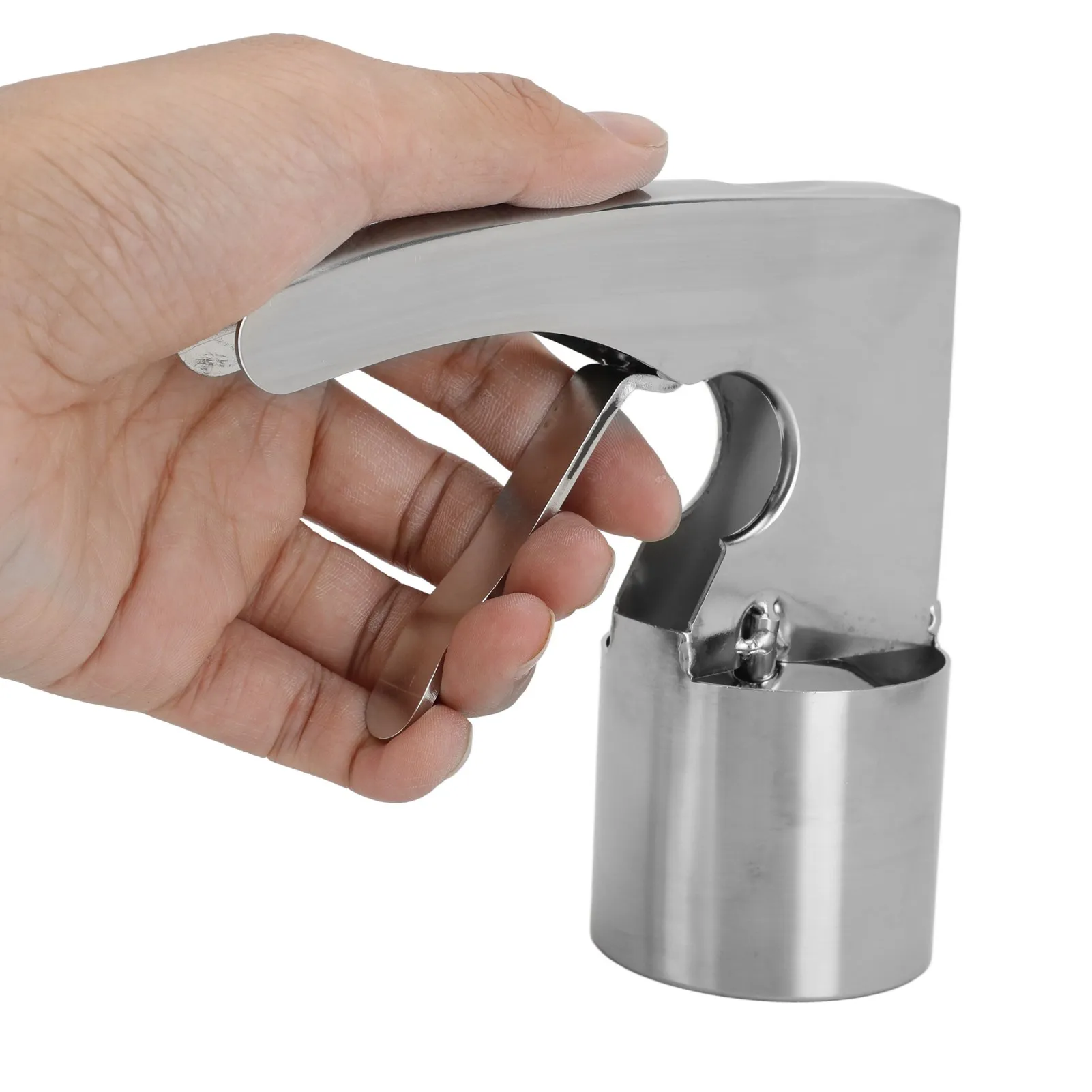 Commercial Grade Ice Cream Scoop, Stainless Steel Cylinder Ice Cream Scoop-Ergonomic Design for Perfect Scoop Shapes