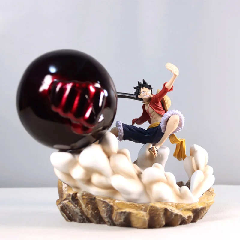 Цельная фигурка GK соломенная шляпа обезьяна D Luffy модель аниме экшн 17 см