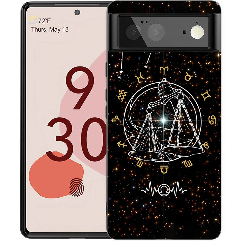 Whimsical Zodiac Shockproof Silicone Phone Case Cover