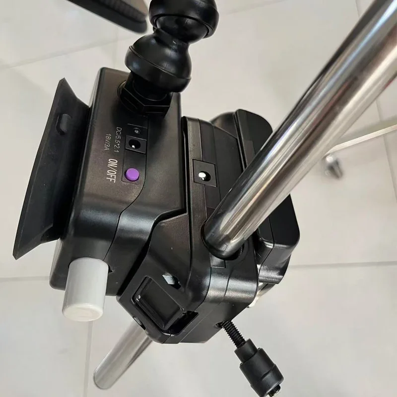 자동차 덴트 제거 램프용 검정색 배터리 어댑터, DIY 램프 스탠드에 적합한 자동차 덴트 제거 조명
