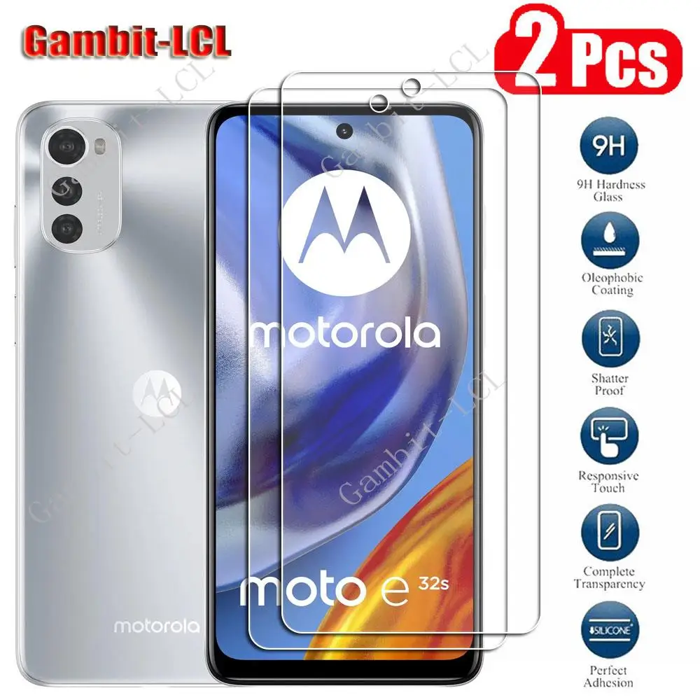 2pcs-original-protection-tempered-glass-for-motorola-moto-e32-e32s-65”motoe32-e-32-screen-protective-protector-cover-film