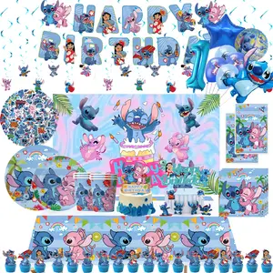 10pcs Disney Lilo & Stitch Theme Invitation Card Mini Greeting Card  Single-Page Type Event Birthday Party Supplies Free Shipping - AliExpress