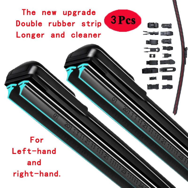 

For Toyota FJ Cruiser 2006~2018 GSJ10 Car Wiper Blade Windscreen Windshield Wipers Car Accessories 2007 2010 2012 2015 2016 2017