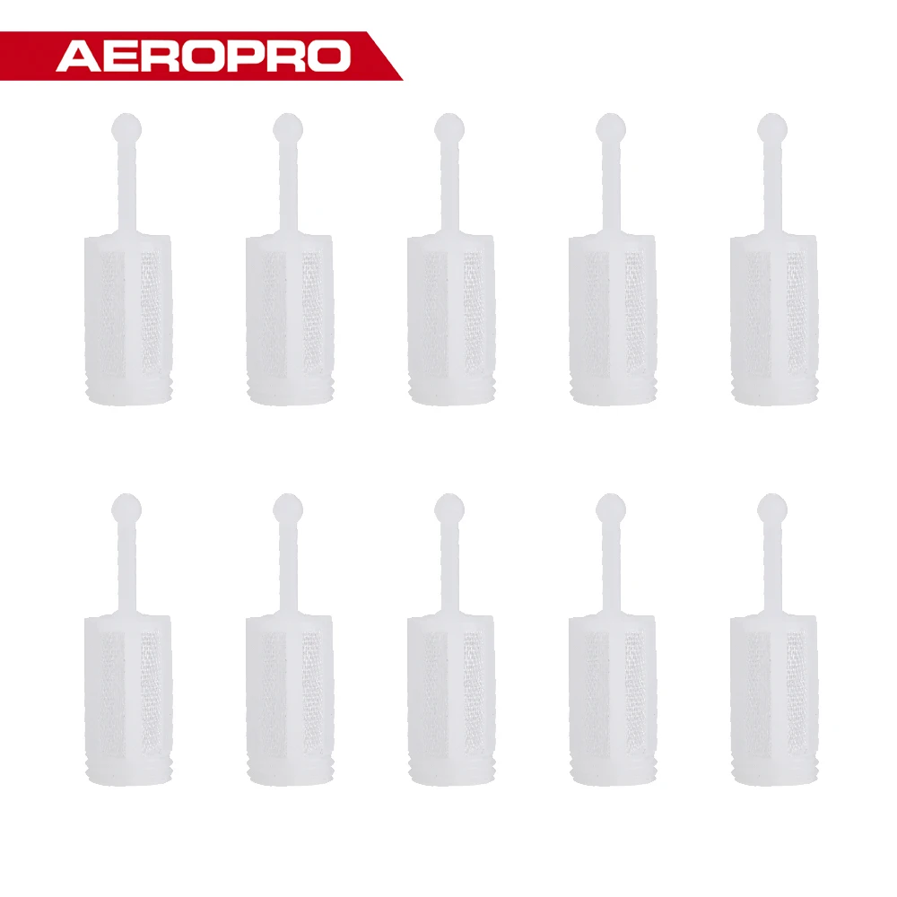 

AEROPRO Gravity Type Feed Spray Gun Filters Universal Mesh White Strainer Disposable 36mm Plastic For A610 Paint Spray Gun