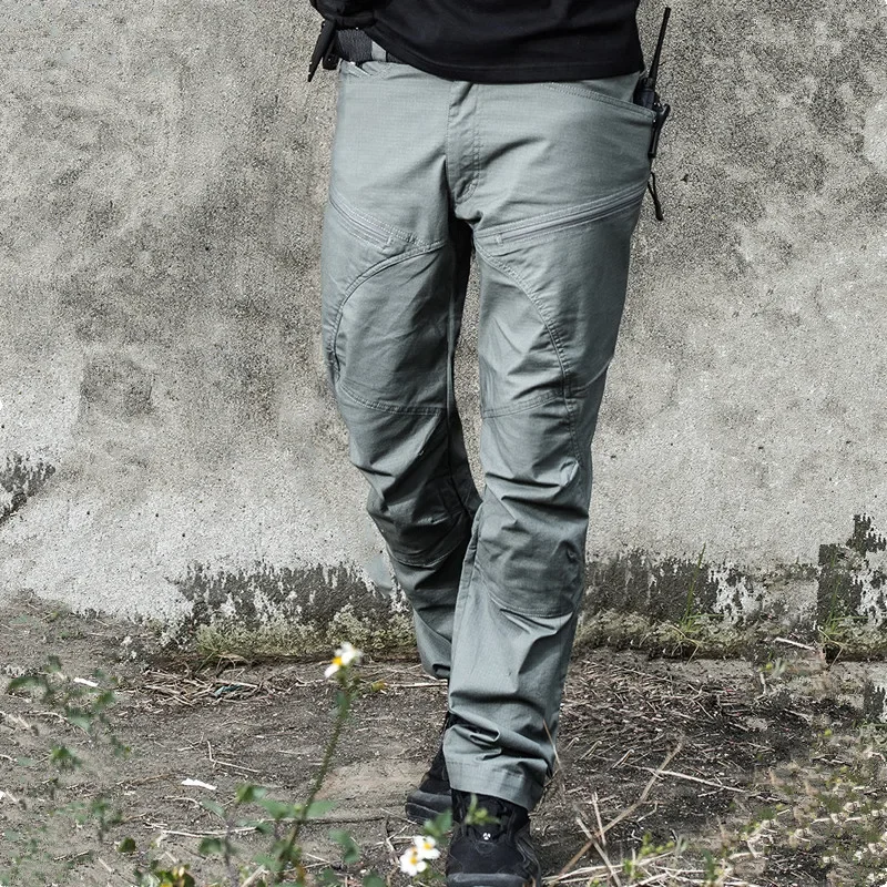 Military Tactical Cargo Pants Men Special Force Army Combat Pants SWAT Waterproof Large Multi Pocket Cotton Long Trousers S-3XL