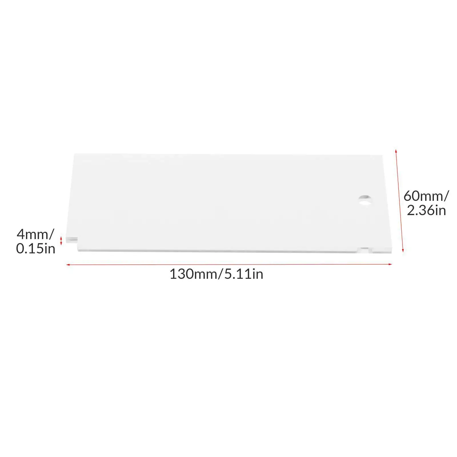 Snowboard Wax Remover Rectangle Clear Ski Wax Remover for Single and Double Board Waxing Snowboard Tuning Snowboarding Wide Ski 6