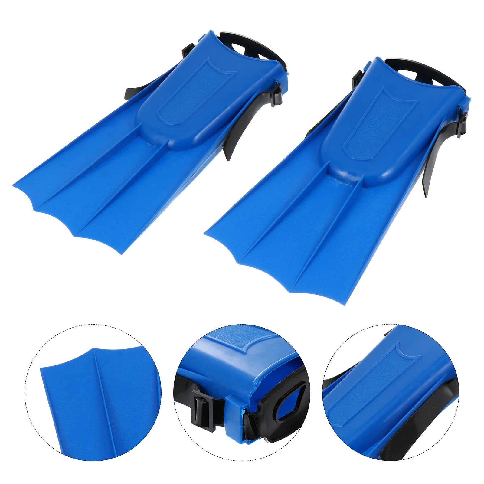 

Swimming Snorkeling Fins Scuba Diving Fins Swim Flipper 1 Pair Water Sports Training Accessories Size 40- 44 Blue