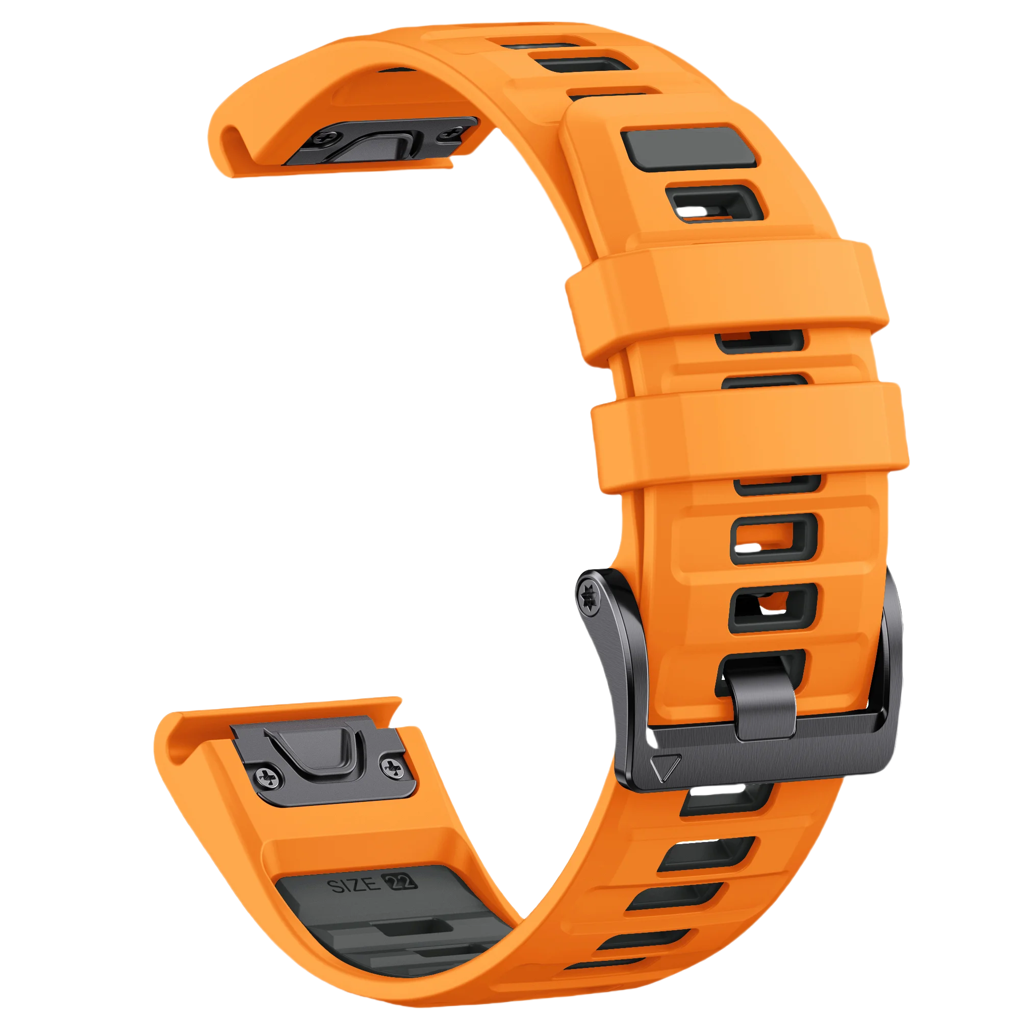 QuickFit Dual-Color Silicone Band - Sleek and Versatile