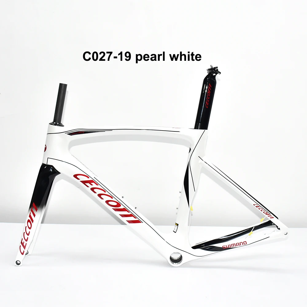 

Carbon Road Frame T47 Bottom Bracket Road Bike Frame Disc Brake 160mm Full Hidden Cable Bicycle Frameset