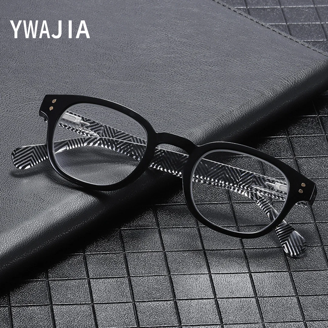 

Printed Large Frame Presbyopia Glasses PC Anti Radiation Anti Fatigue Reading Glasses HD Eye Protection Unisex Optical Glasses