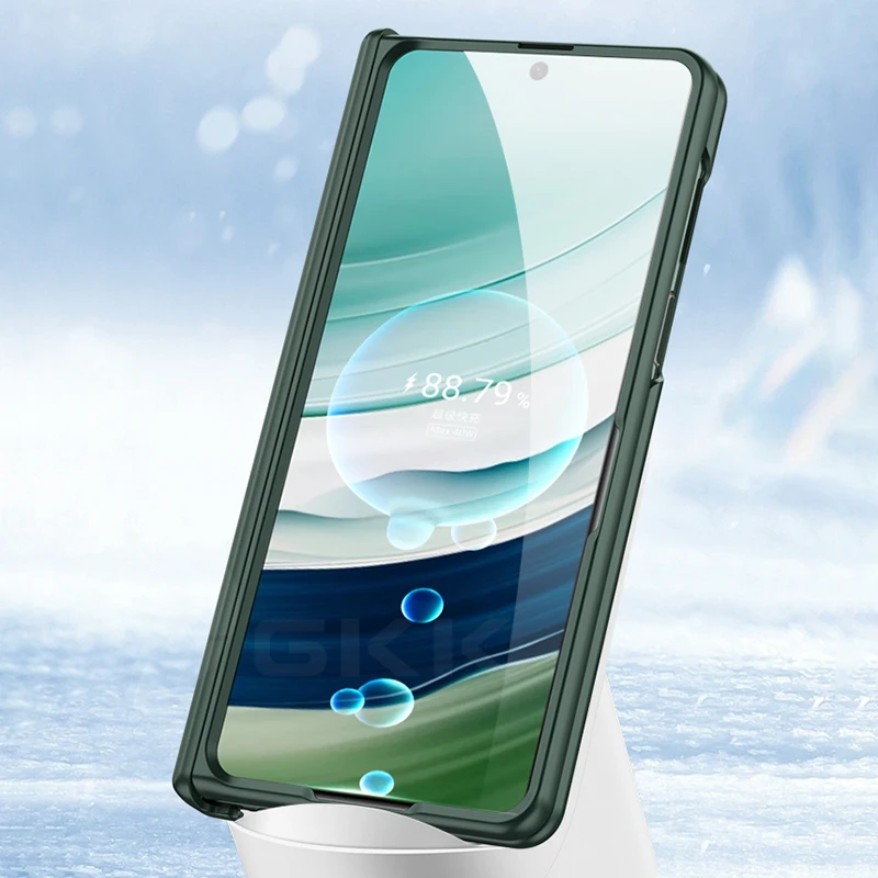 Original Case for Huawei Mate X5 X3 Magnetic Hinge Holder With Screen Glass Came