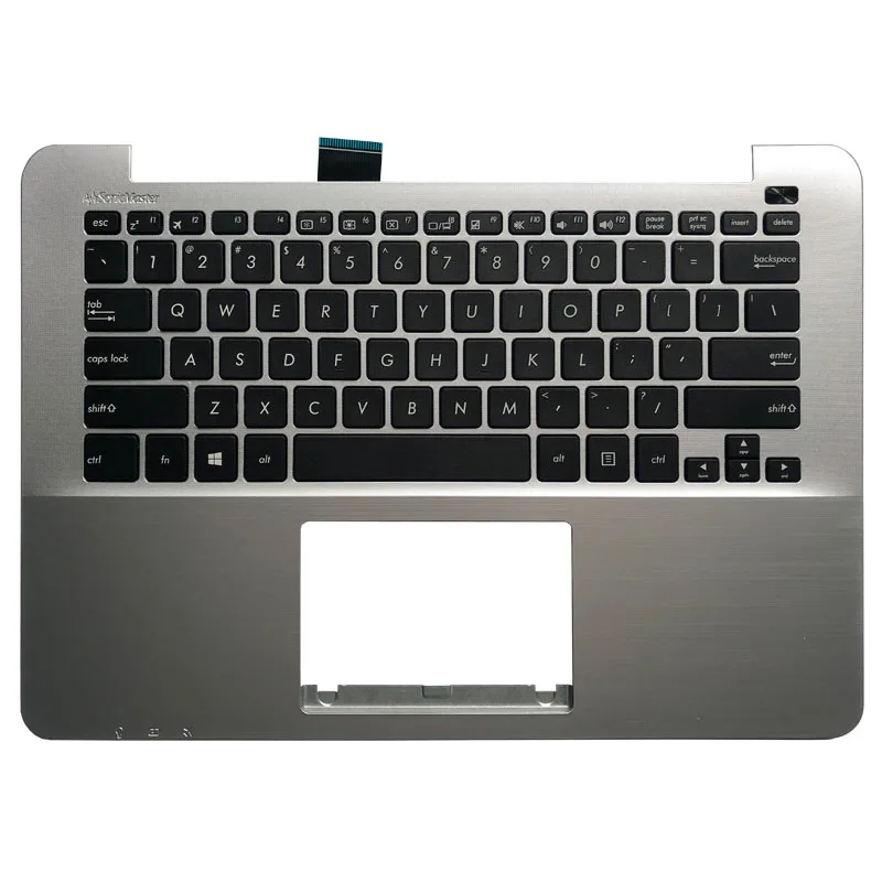 

US laptop Keyboard For ASUS R301 X302 X302L P302 p302LJ F302 X302la Palmrest Upper cover MP-13J63US-5281