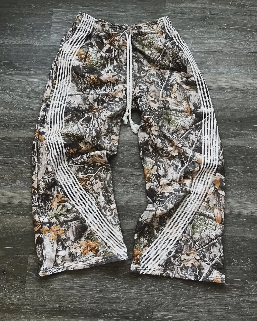 Pantalon jogger cargo camouflage Y2K mixte - Pêche sportive qualité premium cordon ajustable sweatpants