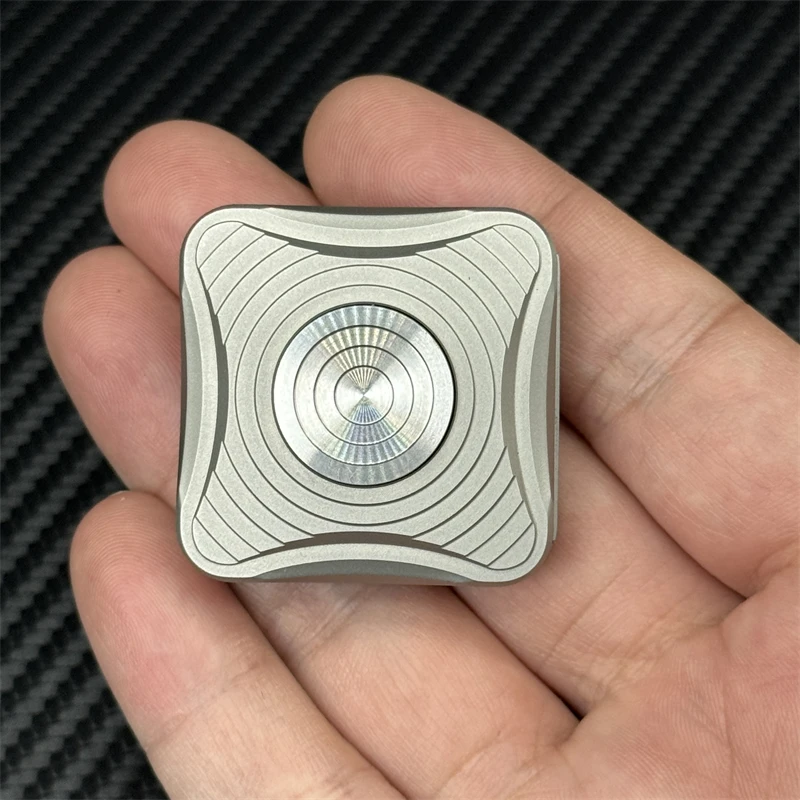 Fashion Stainless Steel EDC Fidget Slider Fun Infinite Position Push Fidget Toy ADHD Anti-Anxiety Toy Entertainment Leisure Toy