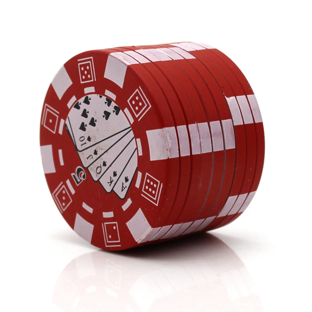 3-Layer Herb Grinder - Poker Chip Style Spice Cutter
