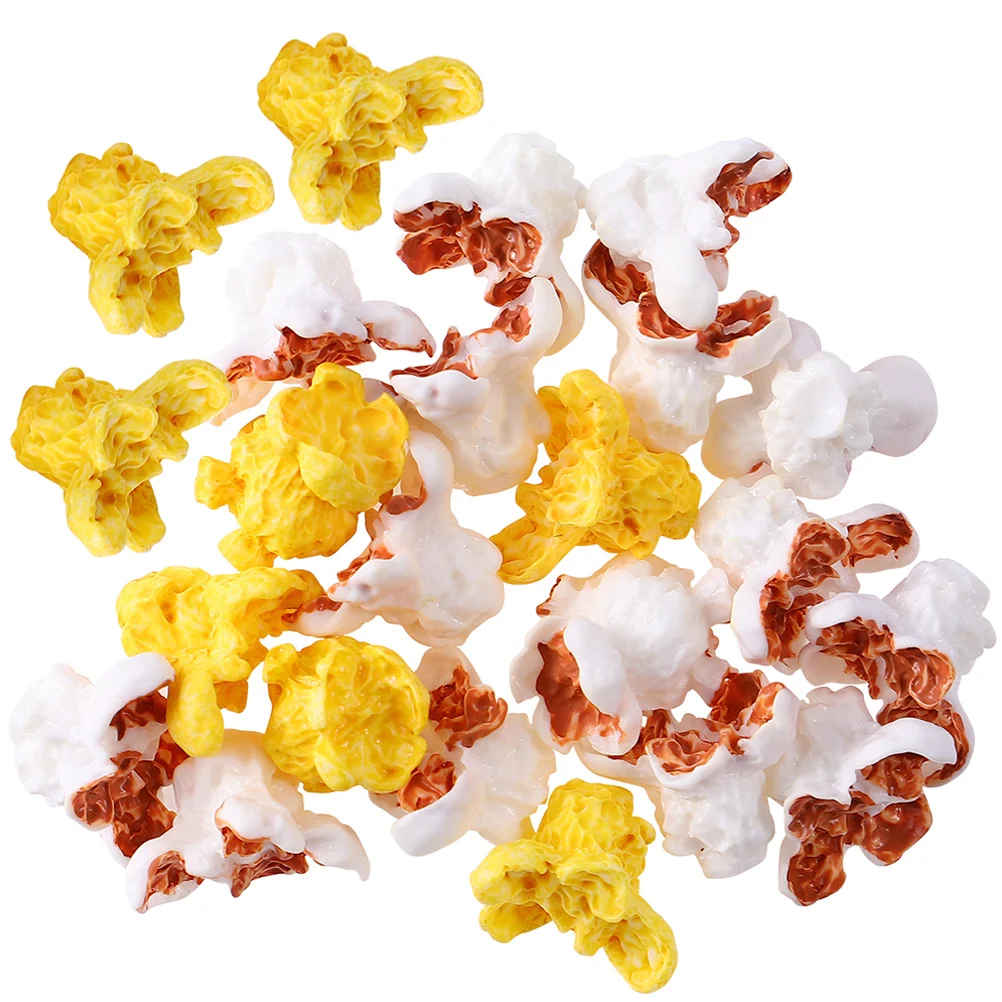 

Artificial Popcorn Imitation Decoration Mini Prop Home Stylish Model Faux Photo Ornament