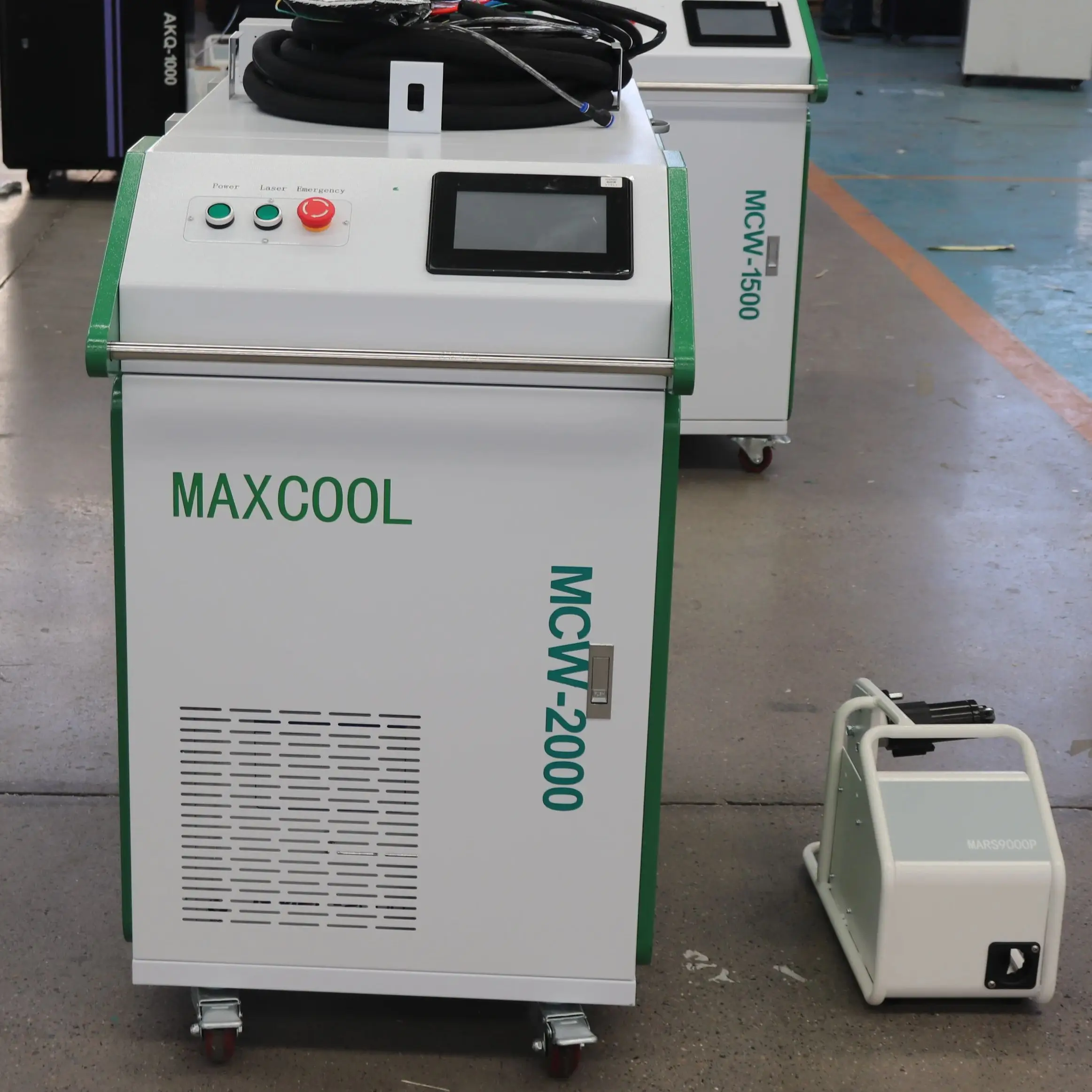 1500W 2000W 3000W Handheld 3 In1 Fiber Laser Welding Cleaning Cutting Machine, Max Raycus BWT Laser Is Used 3
