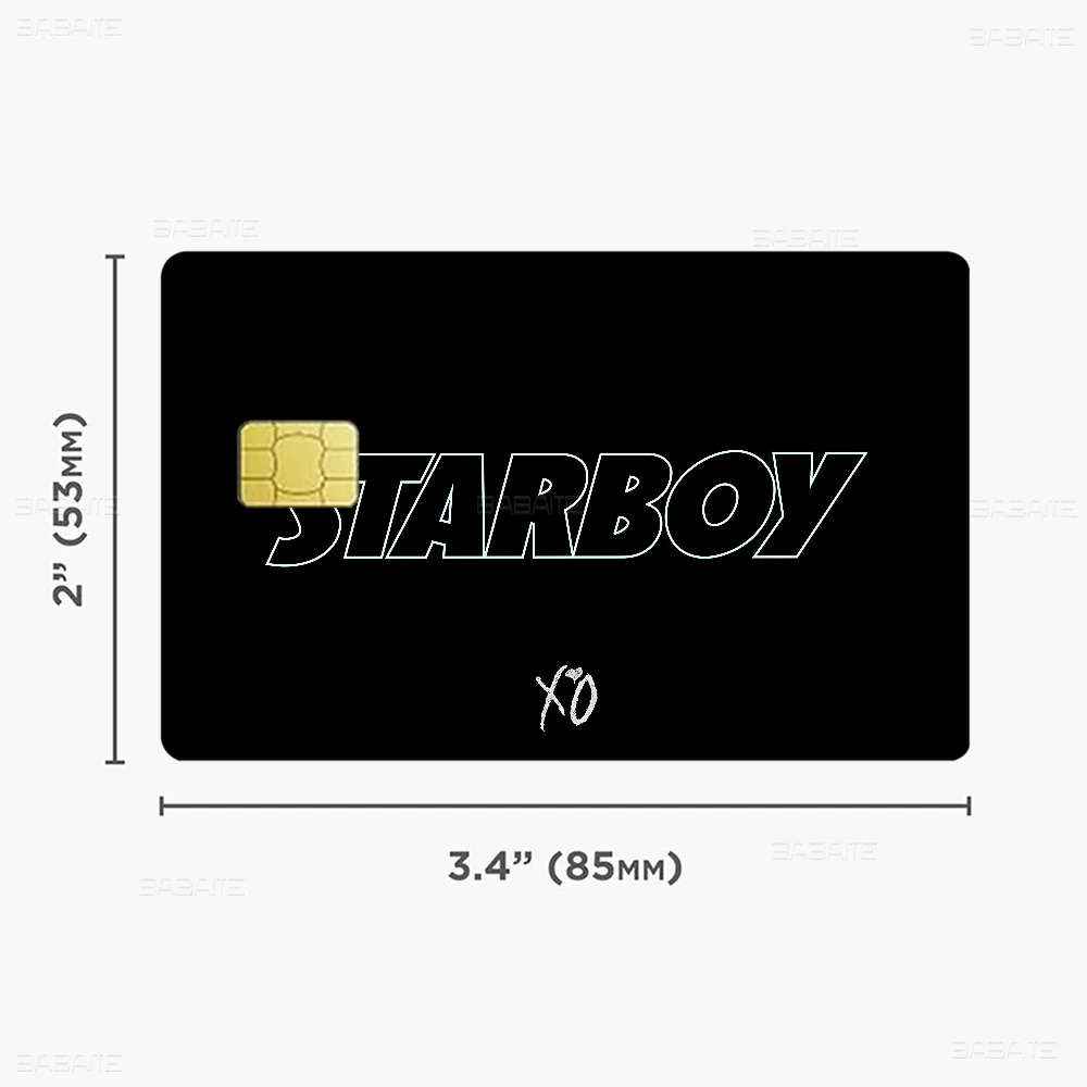 The Weeknd Anime Front Cover Film Sticker Skin