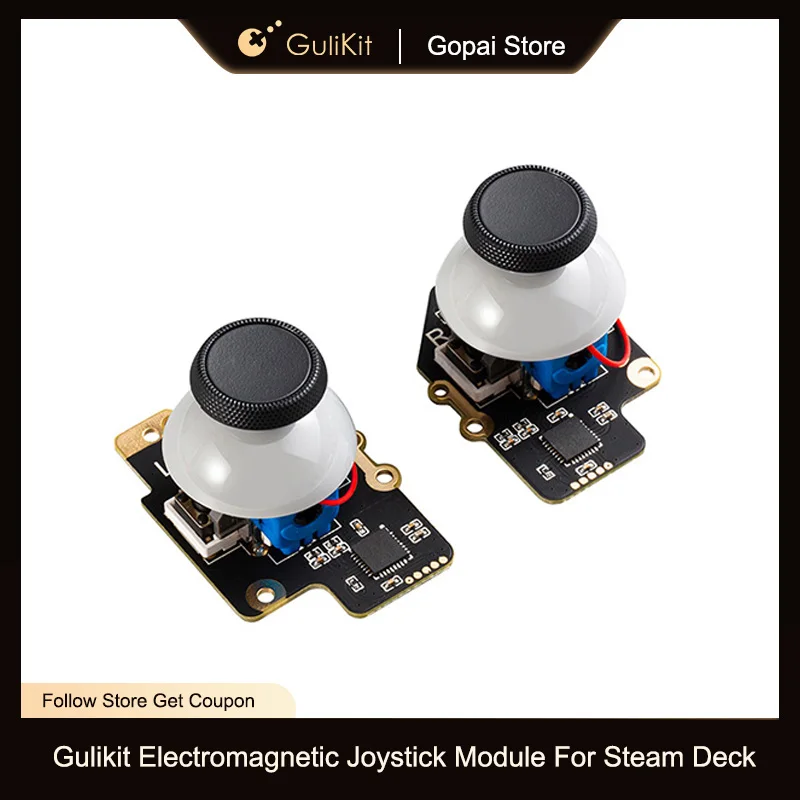 Gulikit SD02 Electromagnetic Joystick Module - Drift-Free Repair Solution