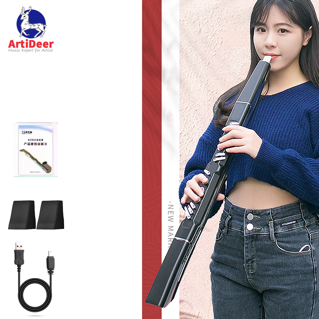 New Professional Electronic Saxophone Alto Tenor Mini Sax Flute Clarinet Saxofone Blowpipe saxophone musical instrument digital wind saxophone