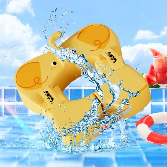 Baby Swimming Float Elephant Swim Flotation Ring Flotation Device Buoyancy Ring Ergonomic Portable Pool Toy For Home Outdoor 3