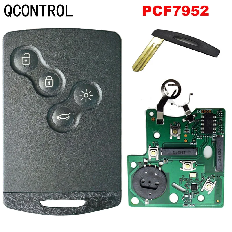 Car Remote Key QCONTROL Keyless Go Remote Key for Renault