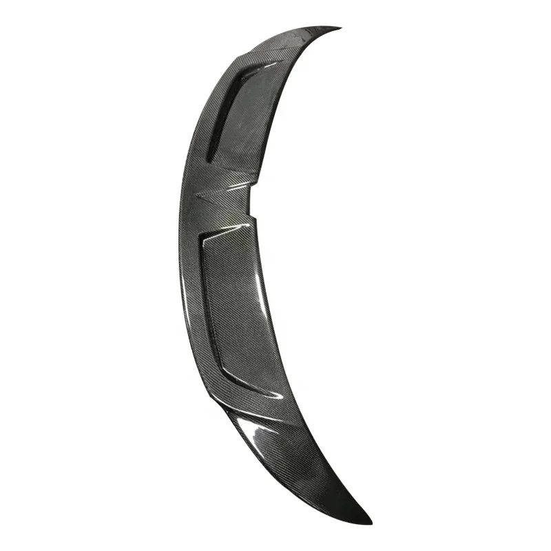 

ST style Carbon Fiber Rear Wing rear spoiler fit for Tesla Model 3 Rear Spoiler Tail Wing Back