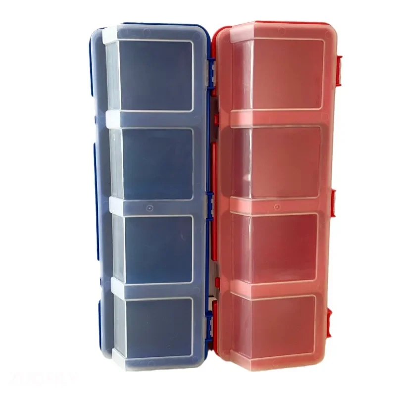 Tool Storage Box Multi-Compartment Organizer for Screws Small Parts Durable Plastic