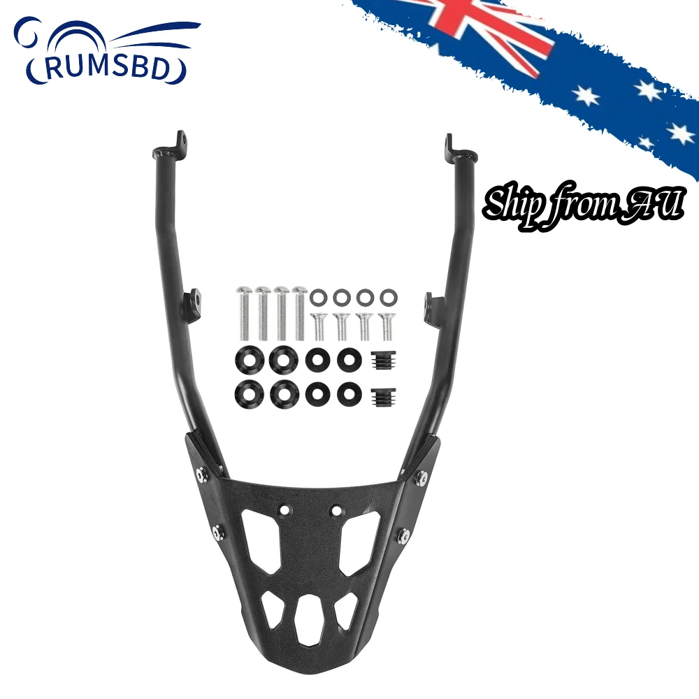 Motorcycle Rear Luggage Cargo Rack Carrier Mount Backrest For Yamaha