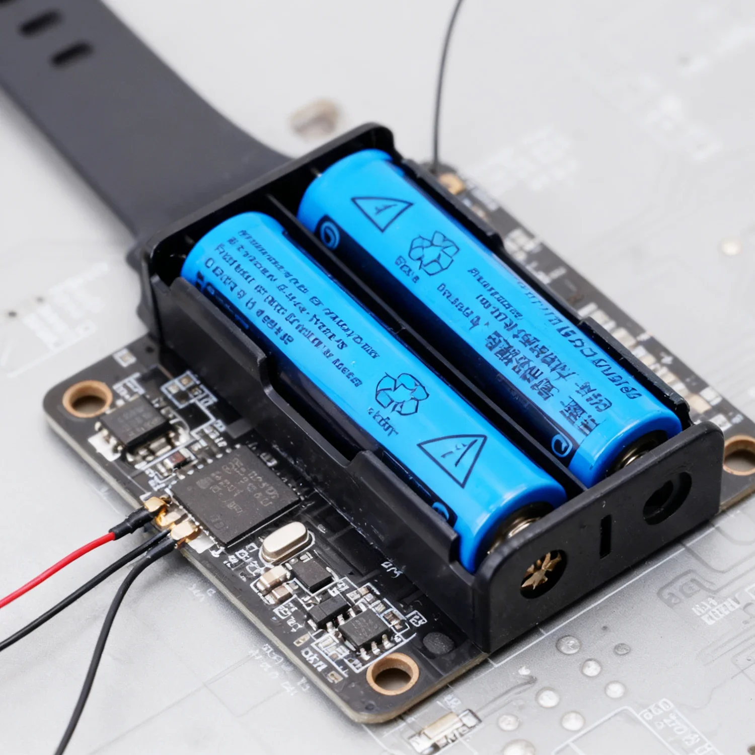 Plastic 18650 Battery Holder Storage Box 1/2/3/4 Slot Way DIY Batteries Power Bank Case Clip Holder Container With Wire Lead Pin