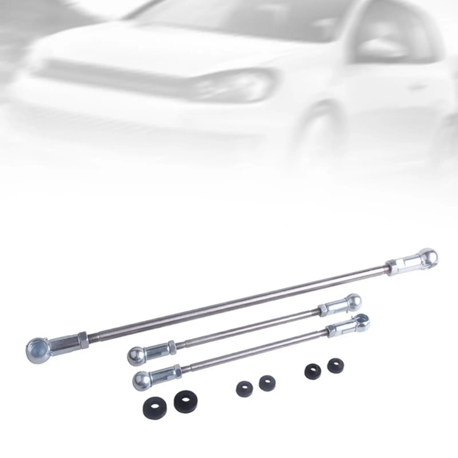 

Car Gear Linkage Rod Set Easy to Install Direct Replaces Durable Car Gear Push Connect Set for Engine System Repair 2452/E1