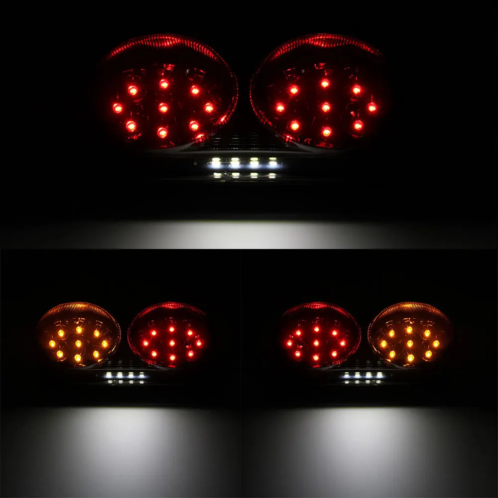 ͻŰ ZX6R ZX-6R G1G2J1J2 1998-2002 ZR7S ZX900 ZX9R ZZR600 Ĺ̵ 극ũ  õ  LED 