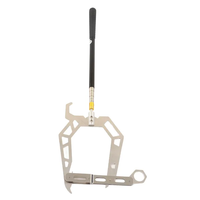 Gancio Telescopico Per Barche Multifunzione - Gancio A U In Metallo Per Ormeggio E Attracco