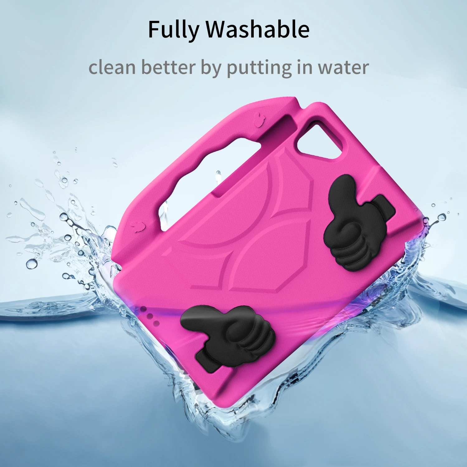 Durable Kids EVA Tablet Stand Case with Handle - Protective Cover