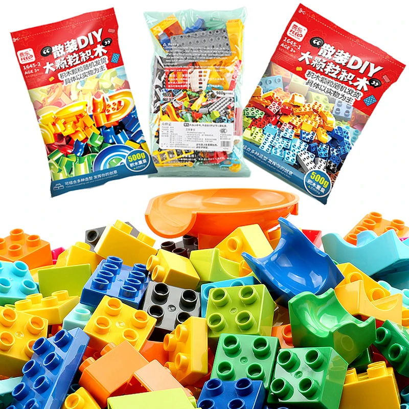 Bulk Big Particle Building Block Accessori Casa Degli Animali Mattoni Assemblati Fai Da Te Bambini 3-6 Anni Giocattoli E Regali Educativi
