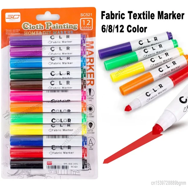 Waterproof Drawing Paints, Color Pen Drawing Clothes