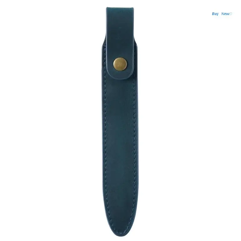 20CE Vintage Leather iPencil 2nd Gen Bag Holder Tablet Touch Pen Pouch Protective Sleeve Cover Anti-scratch for Office School