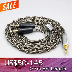 99% Pure Silver Palladium + Graphene Gold Earphone Cable For Focal Clear Elear Elex Elegia Stellia Celestee Radiance LN008259