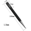 Automatic Center Punch Locator Window Breaker Universal 1.5/2/3mm Alloy Steel Metal Wood Marking Drilling Tool Punch Metal Drill 4