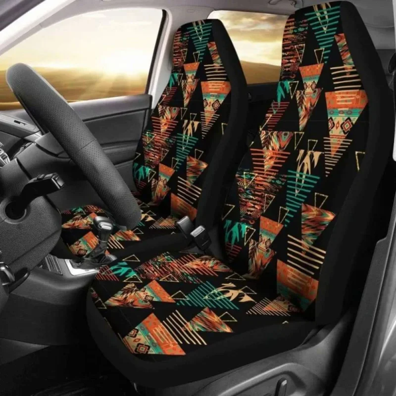 

Aztec Car Seat Covers,Pack of 2 Universal Front Seat Protective Cover