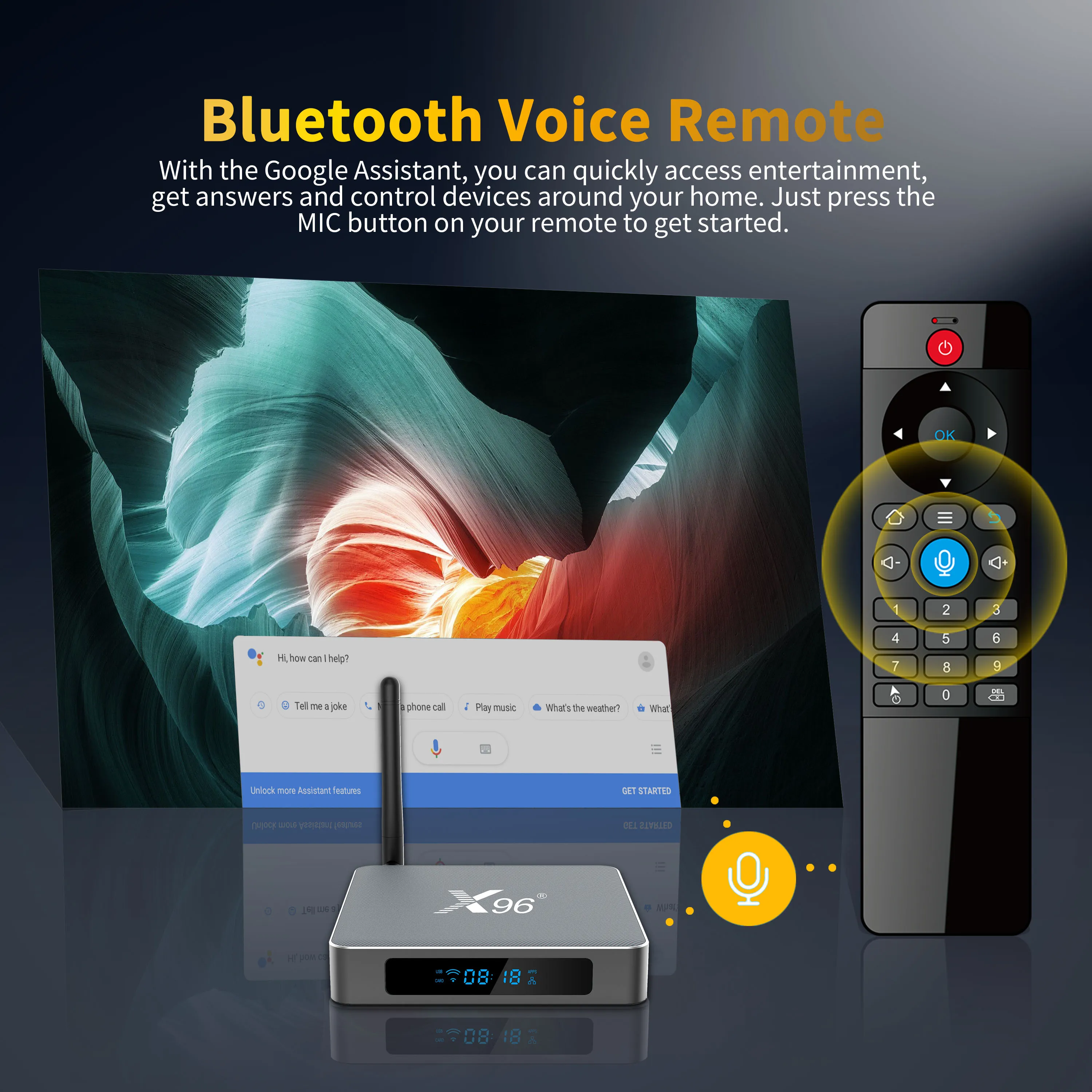 ȵ̵ 9.0 Ʈ TV ڽ, X96, X9, Amlogic S922X, 4G, 32G, 2.4G, 5G,  , BT4.X, 1000M, X96 Max Plus Tanix X4