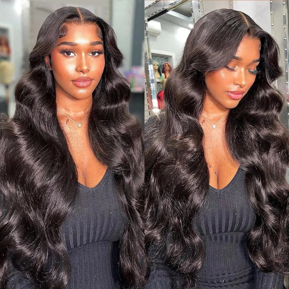 

13x4 HD Lace Frontal Wig 30 40 inch Body Wave Human Hair Wigs 13x6 Transparent Lace Front Wigs For Women Glueless Wig Brazilian