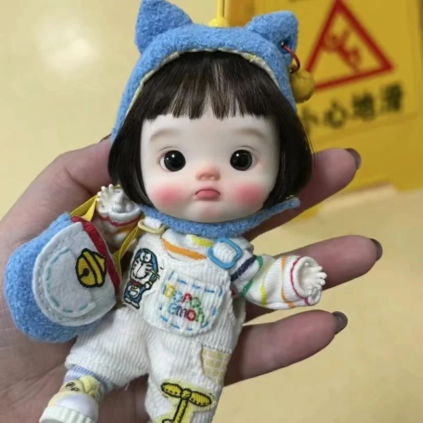 

New bjd sd DOLL 1/12 Dianmei ob11 Dianbro Qbaby puppy Diandian Huhu body blythe ACGN anime resin bodymold DIY toyFree shipping